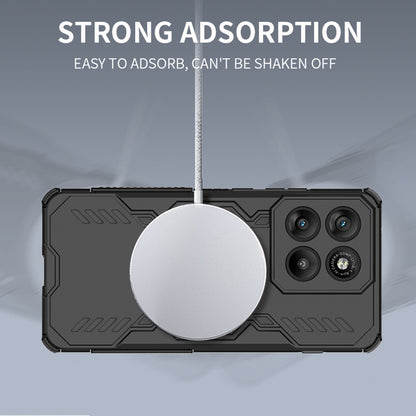 Case for Motorola Edge 70, Techsuit, ArmorMag, Black