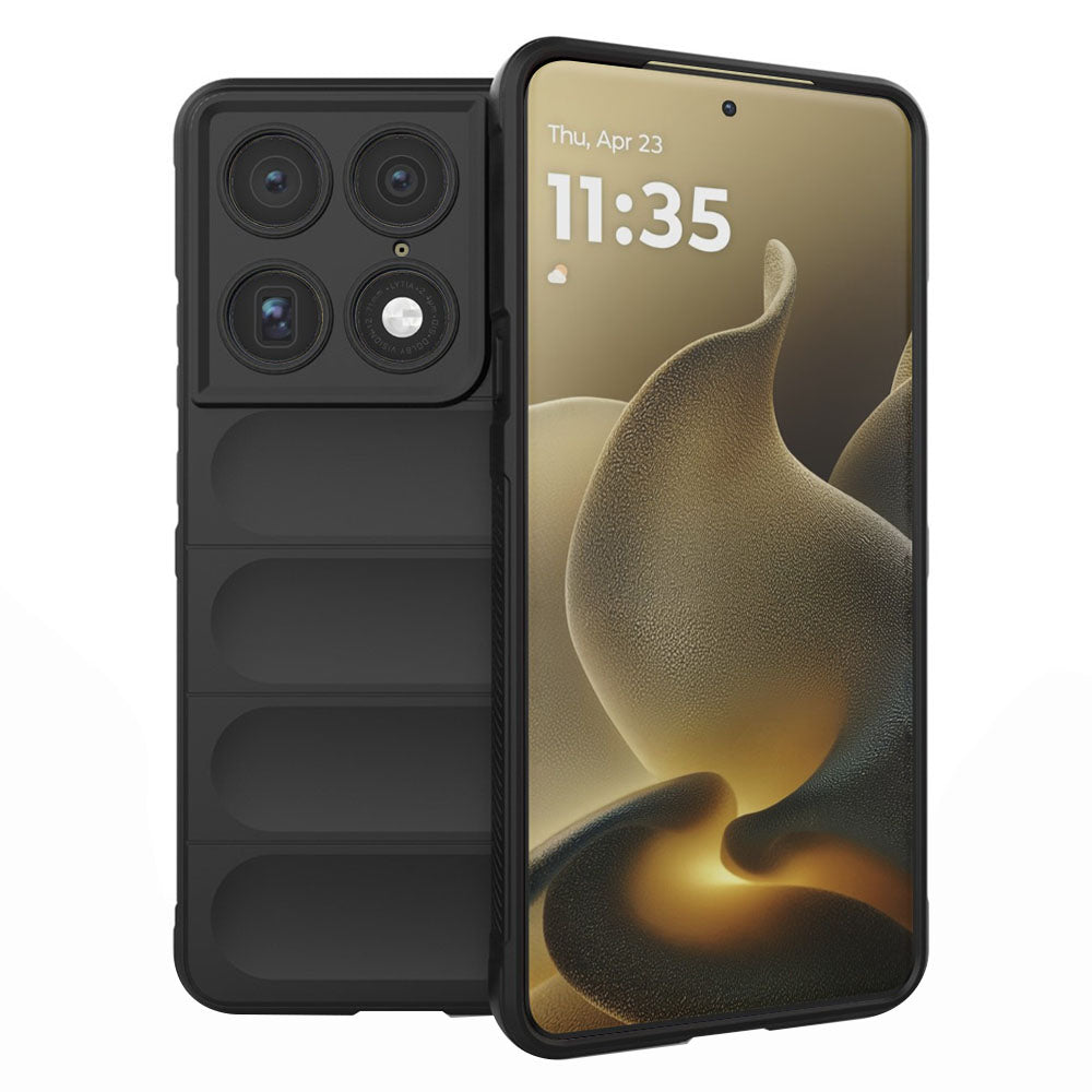 Hülle für Motorola Edge 70 Ultra / Signature, Techsuit, Magic Shield, Schwarz