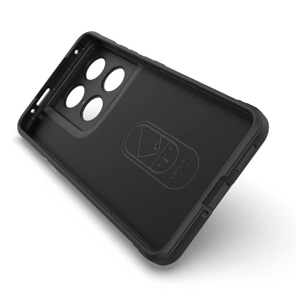Hülle für Motorola Edge 70 Ultra / Signature, Techsuit, Magic Shield, Schwarz