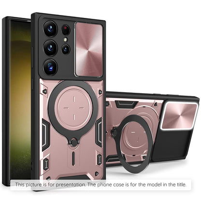 Hülle für Motorola Moto E15 / G05, Techsuit, CamGuard Pro, Roségold
