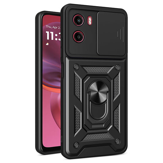 Hülle für Motorola Moto E15 / G05, Techsuit, CamShield, Schwarz