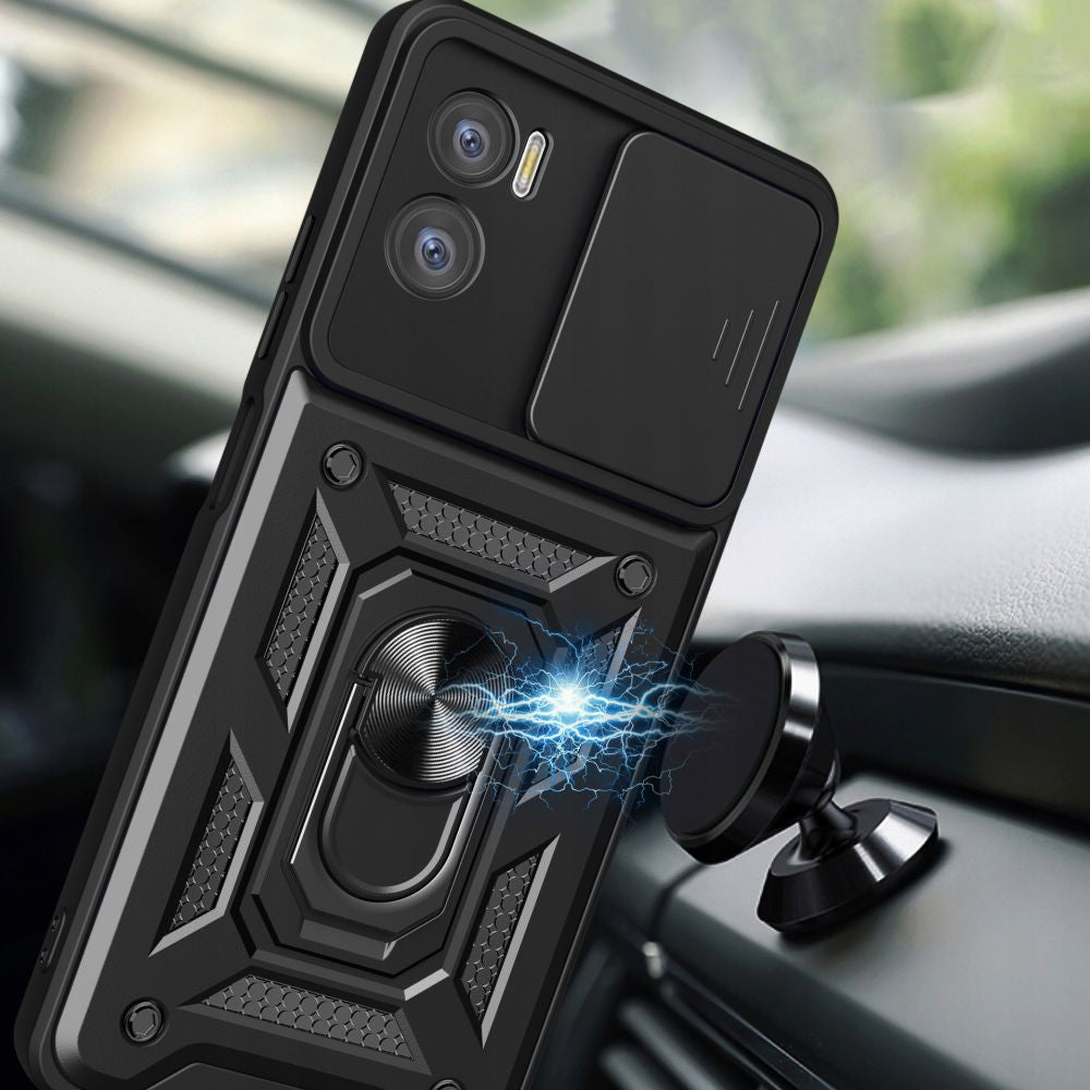 Hülle für Motorola Moto E22i / E22, Techsuit, CamShield, Blau