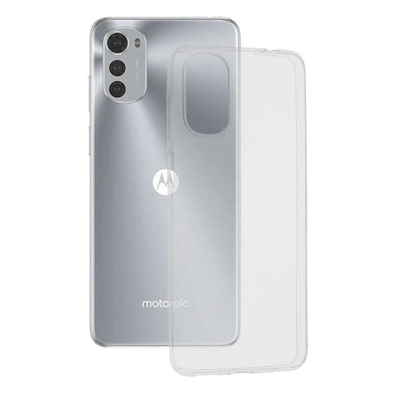 Hülle für Motorola Moto E32s / E32, Techsuit, Klar, Transparent