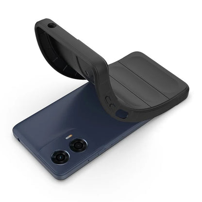 Hülle für Motorola Moto G04s / E14 / G04 / G24, Techsuit, Magic Shield, Schwarz