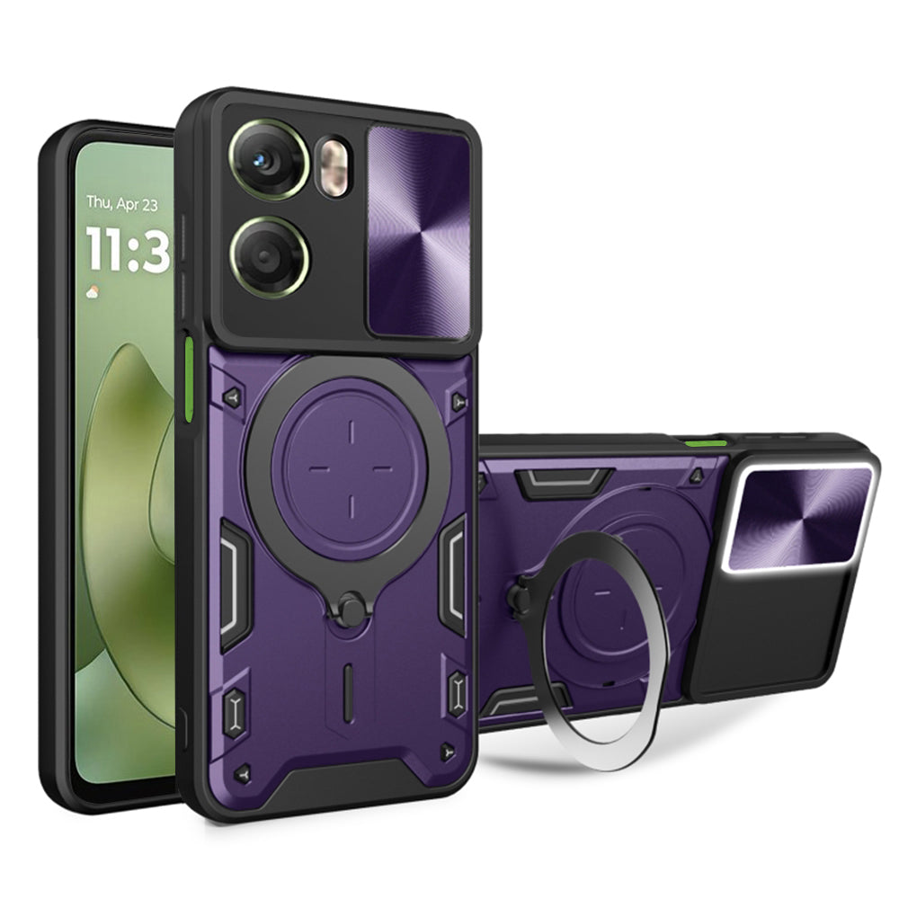 Hülle für Motorola Moto G06, Techsuit, CamGuard Pro, Lila