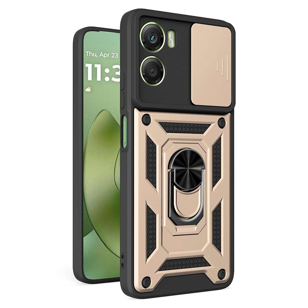 Hülle für Motorola Moto G06, Techsuit, CamShield, Gold