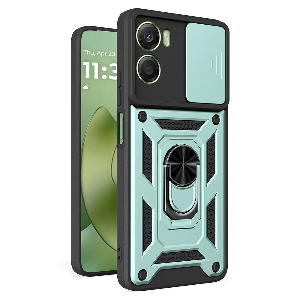 Hülle für Motorola Moto G06, Techsuit, CamShield, Grün