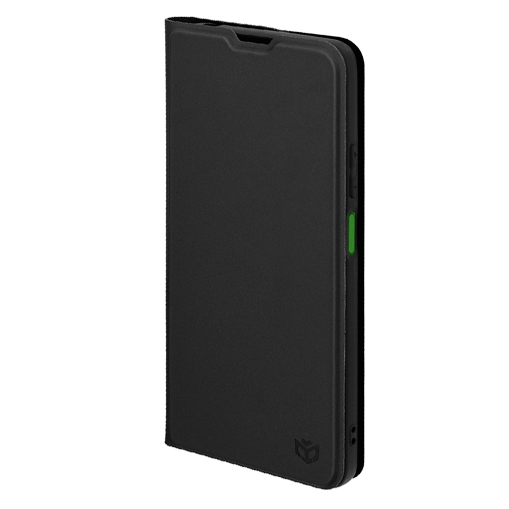 Hülle für Motorola Moto G06, Techsuit, Magskin Book, Schwarz