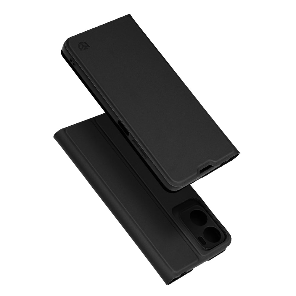 Hülle für Motorola Moto G06, Techsuit, Magskin Book, Schwarz