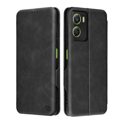 Hülle für Motorola Moto G06, Techsuit, Safe Wallet Plus, Schwarz