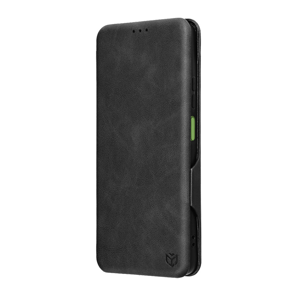 Hülle für Motorola Moto G06, Techsuit, Safe Wallet Plus, Schwarz