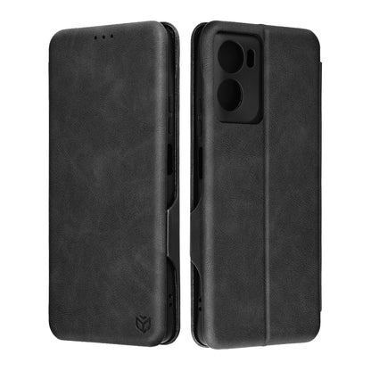 Hülle für Motorola Moto G06, Techsuit, Safe Wallet Plus, Schwarz