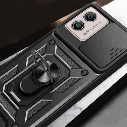 Hülle für Motorola Moto G13 / G23 / G53, Techsuit, CamShield, Schwarz