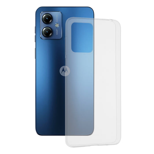 Hülle für Motorola Moto G14, Techsuit, Klar, Transparent
