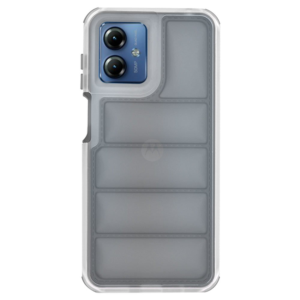Hülle für Motorola Moto G14, Techsuit, Wave Shield, Schwarz