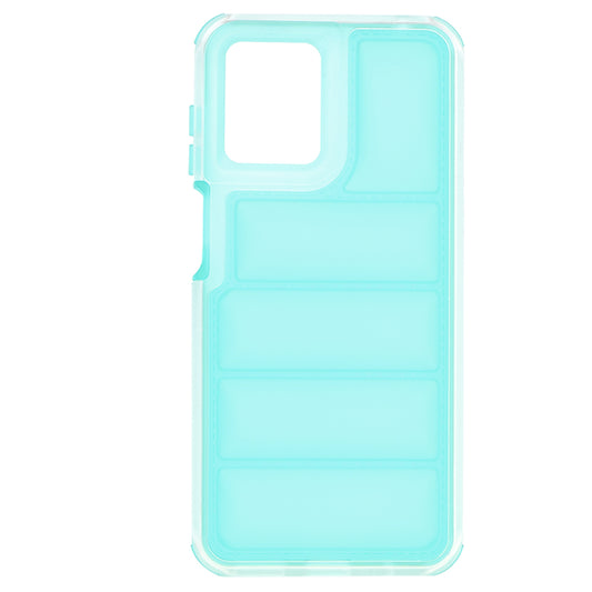 Hülle für Motorola Moto G14, Techsuit, Wave Shield, Türkis