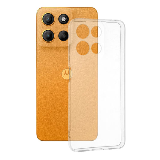 Hülle für Motorola Moto G15 / G15 Power, Techsuit, Klar, Transparent