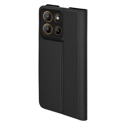 Hülle für Motorola Moto G15 / G15 Power, Techsuit, Magskin Book, Schwarz