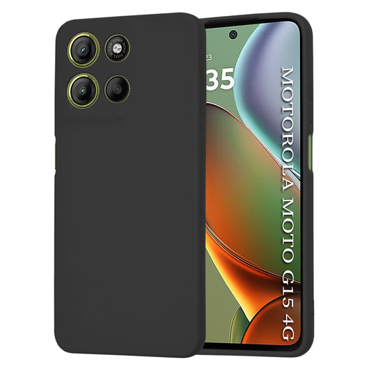 Hülle für Motorola Moto G15 / G15 Power, Techsuit, SoftFlex, Schwarz