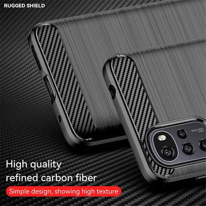 Hülle für Motorola Moto G22, Techsuit, Carbon, Schwarz