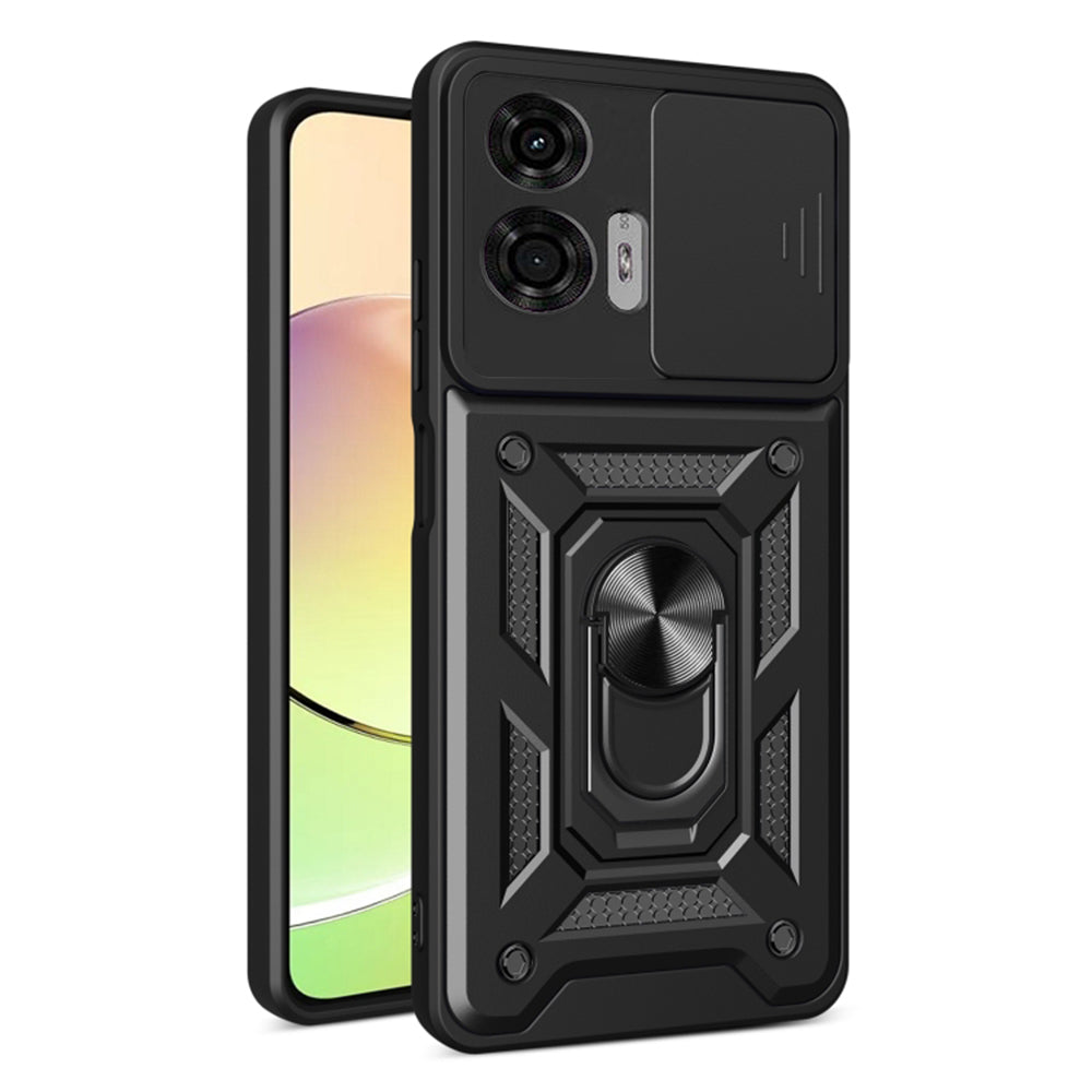 Hülle für Motorola Moto G24 Power, Techsuit, CamShield, Schwarz