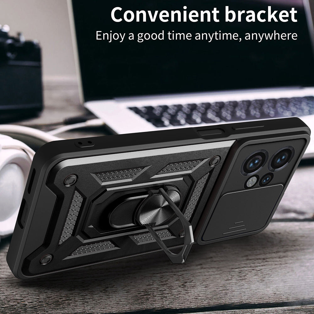Hülle für Motorola Moto G24 Power, Techsuit, CamShield, Schwarz