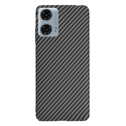 Hülle für Motorola Moto G24 Power, Techsuit, Carbonite FiberShell, Schwarz