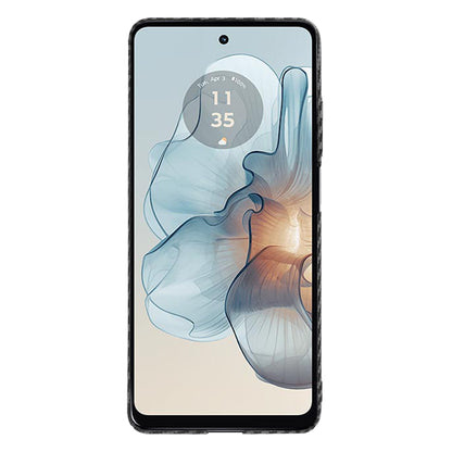 Hülle für Motorola Moto G24 Power, Techsuit, Carbonite FiberShell, Schwarz
