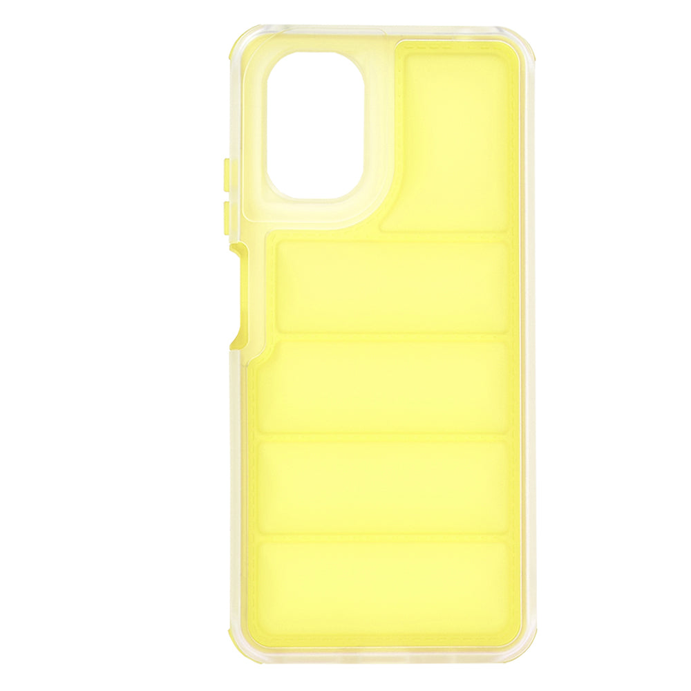 Hülle für Motorola Moto G24 Power, Techsuit, Wave Shield, Gelb
