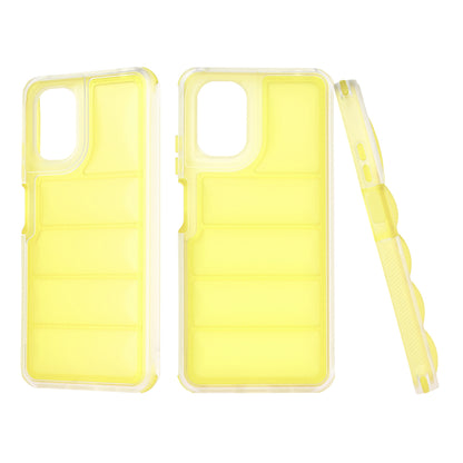 Hülle für Motorola Moto G24 Power, Techsuit, Wave Shield, Gelb