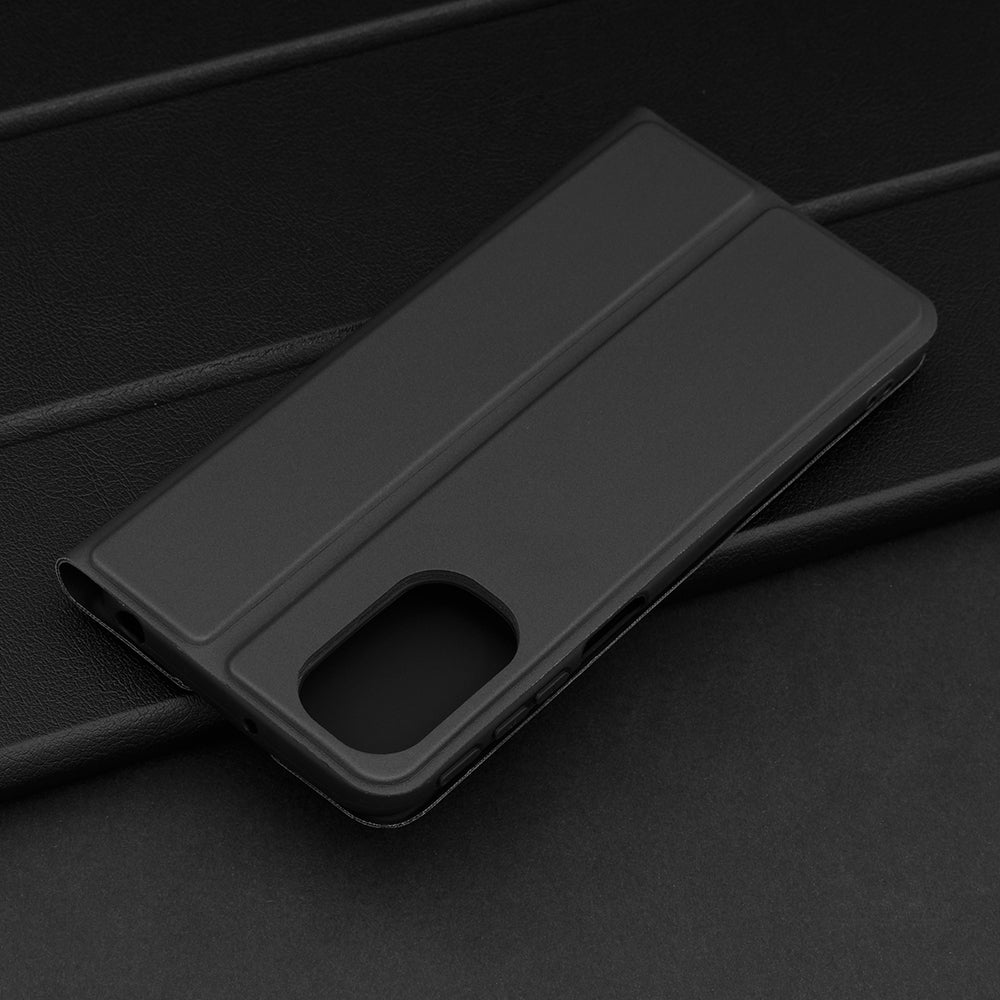 Hülle für Motorola Moto G31 / G41, Techsuit, Magskin Book, Schwarz
