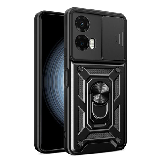 Hülle für Motorola Moto G35, Techsuit, CamShield, Schwarz