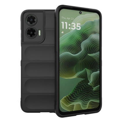 Hülle für Motorola Moto G35, Techsuit, Magic Shield, Schwarz