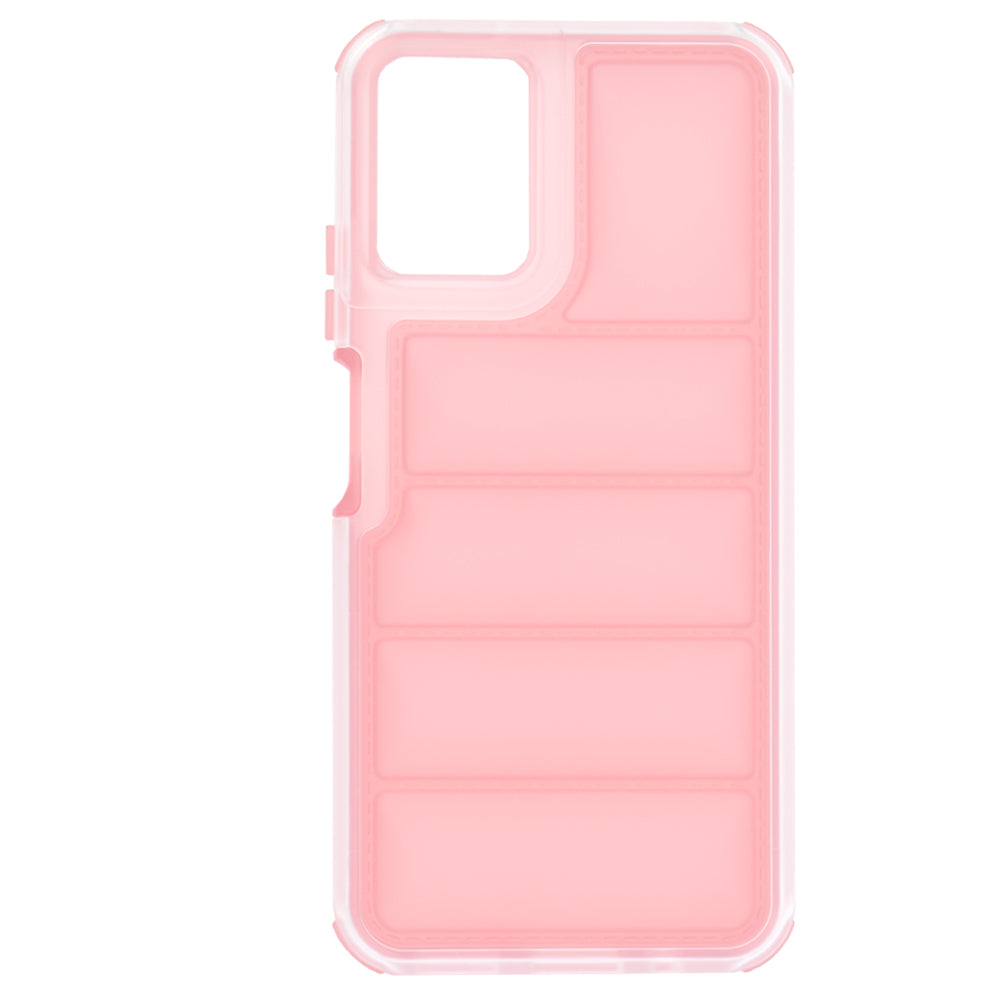 Hülle für Motorola Moto G45 / G34, Techsuit, Wave Shield, Rosa