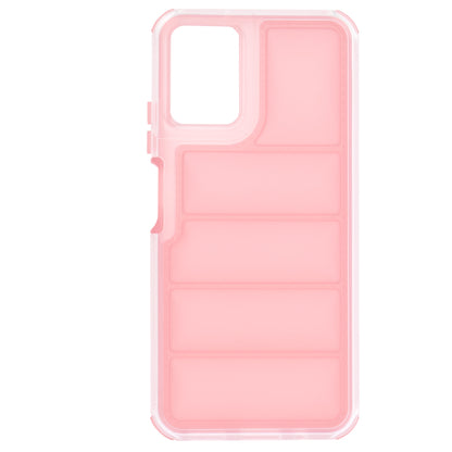 Hülle für Motorola Moto G45 / G34, Techsuit, Wave Shield, Rosa