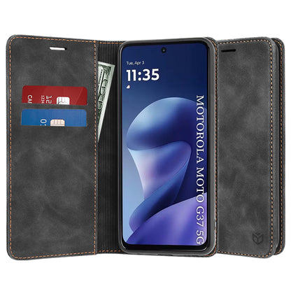 Hülle für Motorola Moto G47 / G37 Power / G37, Techsuit, Confy, Schwarz
