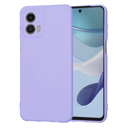 Hülle für Motorola Moto G53, Techsuit, SoftFlex, Hellviolett