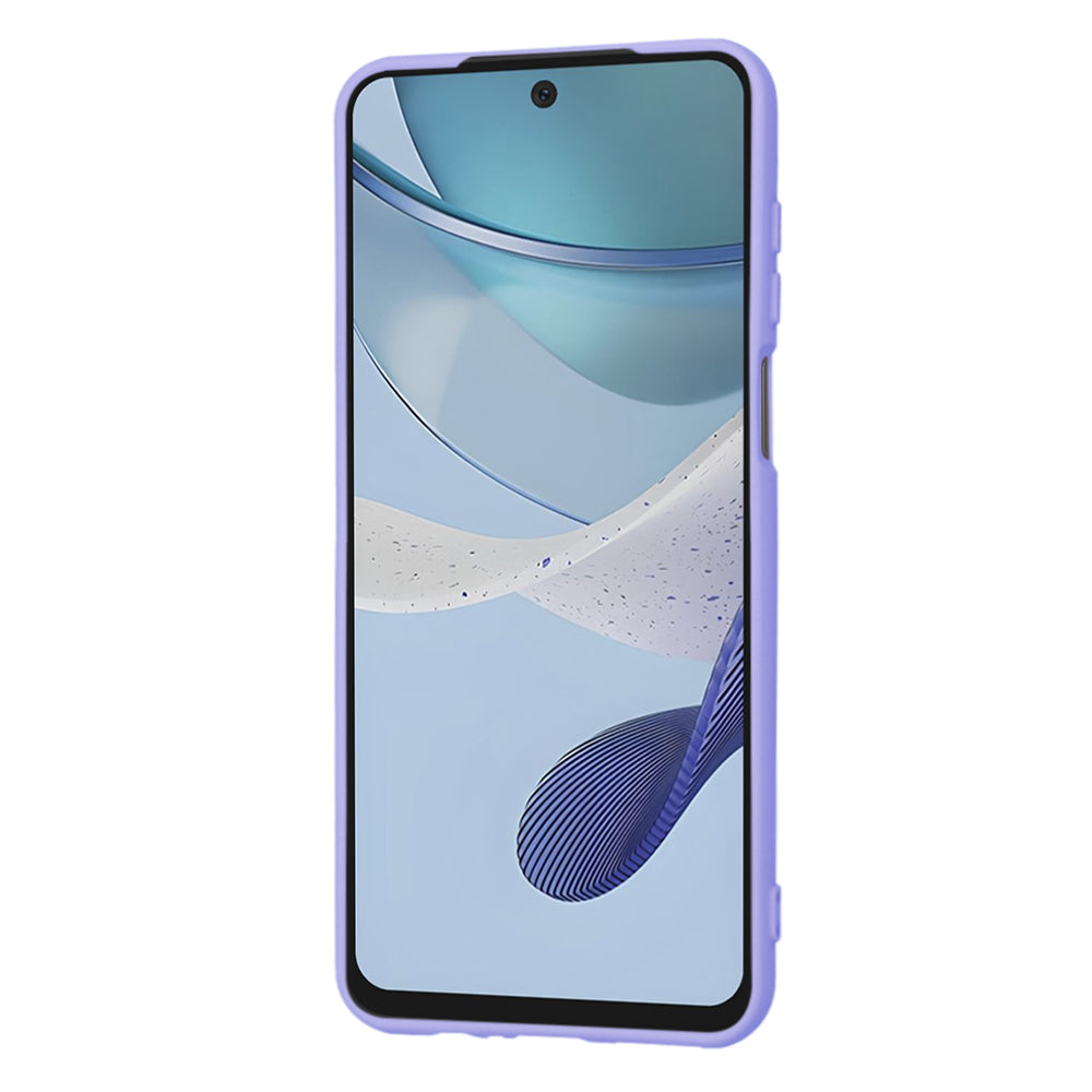 Hülle für Motorola Moto G53, Techsuit, SoftFlex, Hellviolett