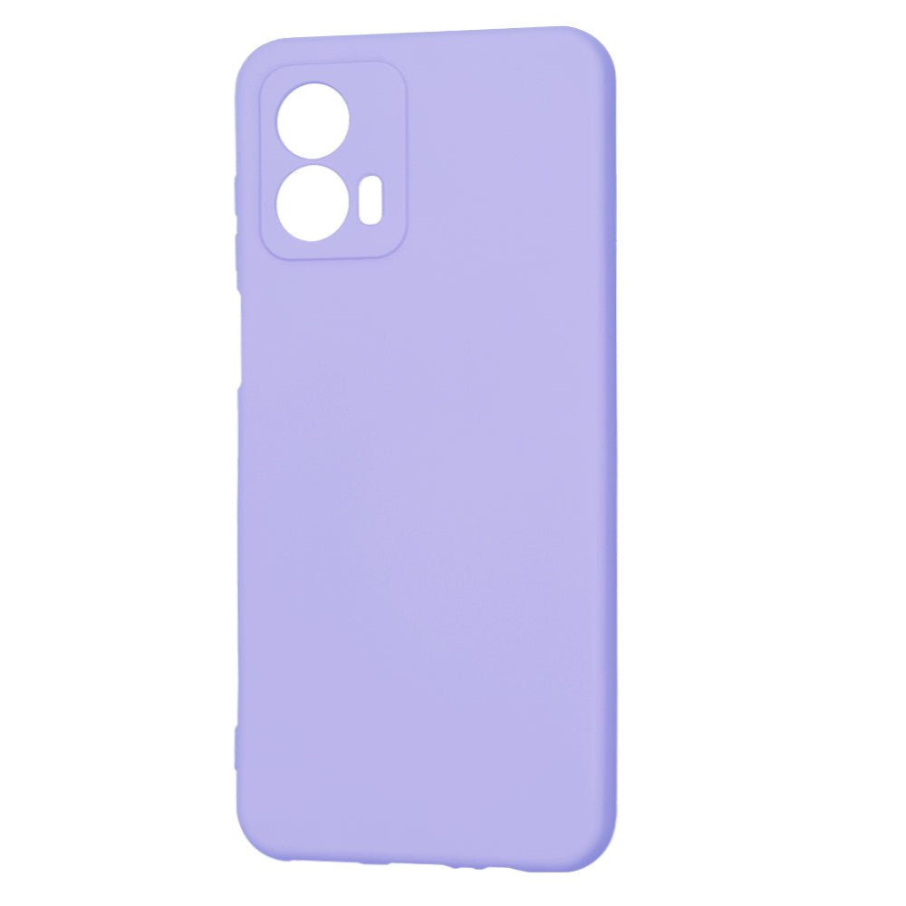 Hülle für Motorola Moto G53, Techsuit, SoftFlex, Hellviolett