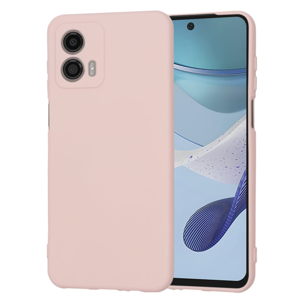 Hülle für Motorola Moto G53, Techsuit, SoftFlex, Rosa