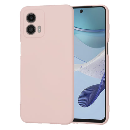 Hülle für Motorola Moto G53, Techsuit, SoftFlex, Rosa
