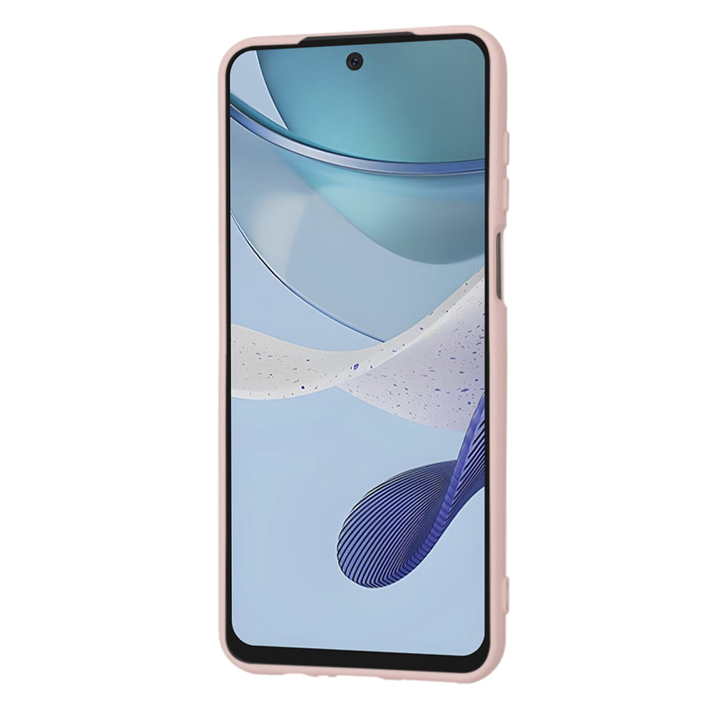 Hülle für Motorola Moto G53, Techsuit, SoftFlex, Rosa