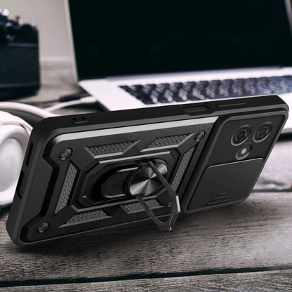 Hülle für Motorola Moto G54, Techsuit, CamShield, Schwarz