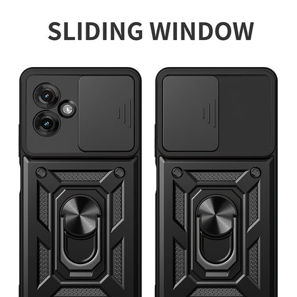 Hülle für Motorola Moto G55, Techsuit, CamShield, Grün