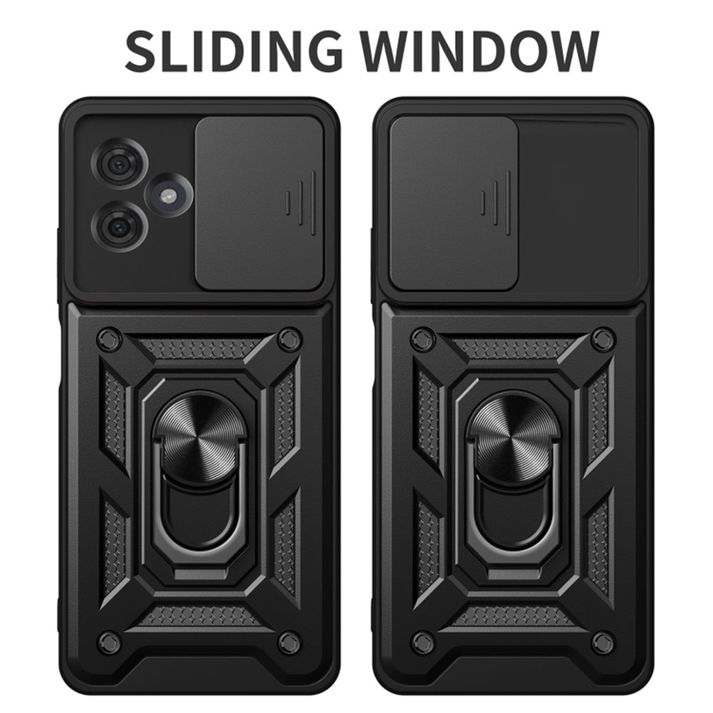 Case for Motorola Moto G64 / G54 Power Edition, Techsuit, CamShield, Black