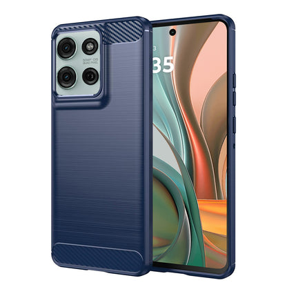 Case for Motorola Moto G75, Techsuit, Carbon, Blue