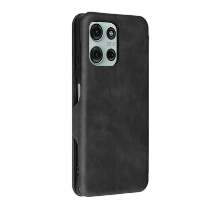 Hülle für Motorola Moto G75, Techsuit, Safe Wallet Plus, Schwarz
