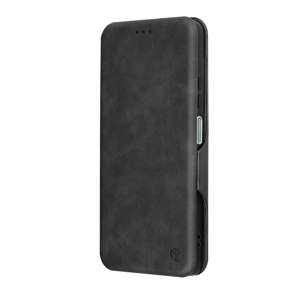 Hülle für Motorola Moto G75, Techsuit, Safe Wallet Plus, Schwarz