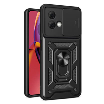Hülle für Motorola Moto G84, Techsuit, CamShield, Schwarz