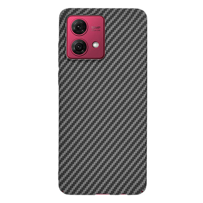 Hülle für Motorola Moto G84, Techsuit, Carbonite FiberShell, Schwarz